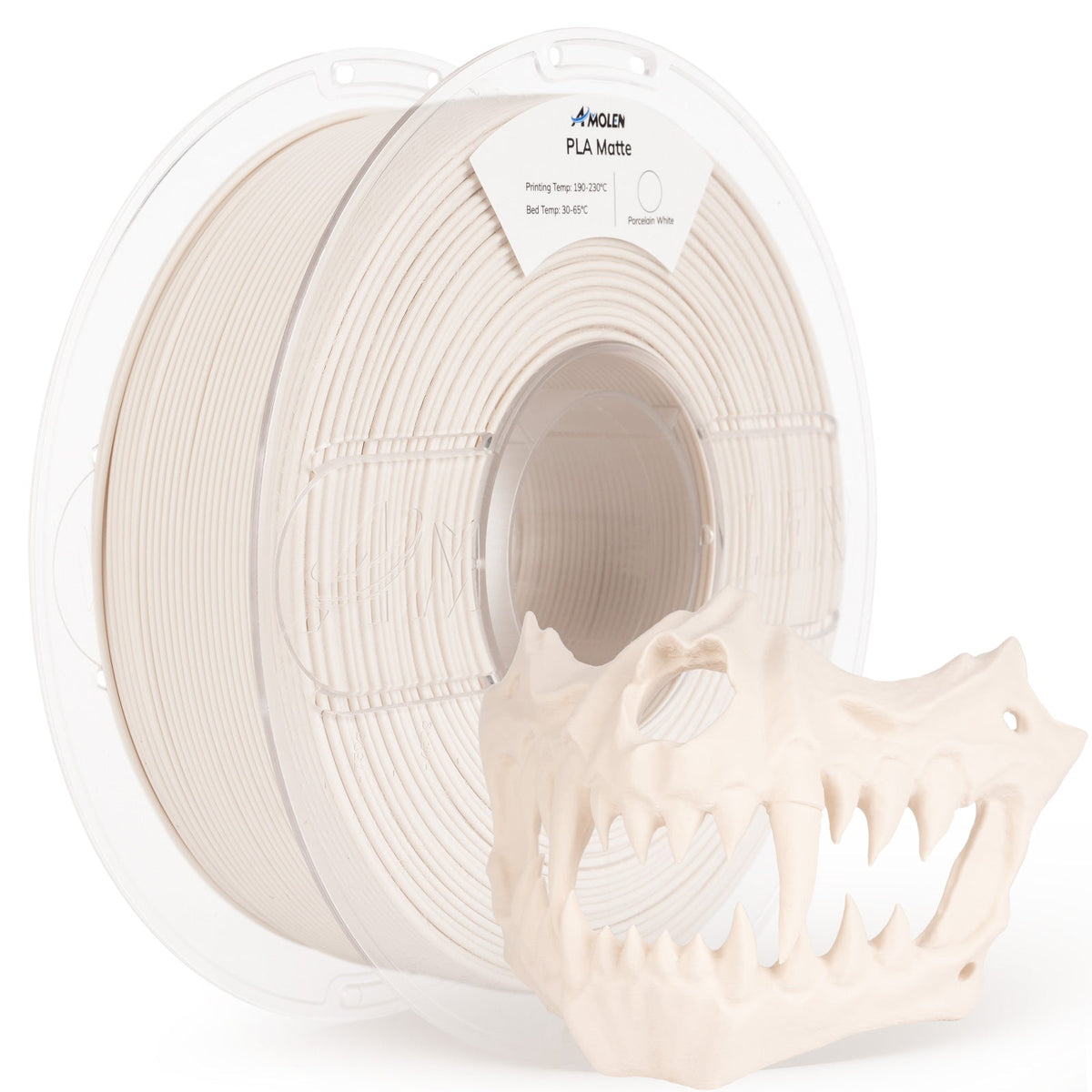 AMOLEN Matte PLA Filament, 1.75mm, 1kg