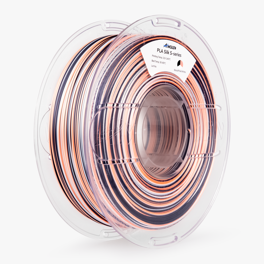 AMOLEN S-Series Multicolor Silk PLA, 1.75mm, 1kg