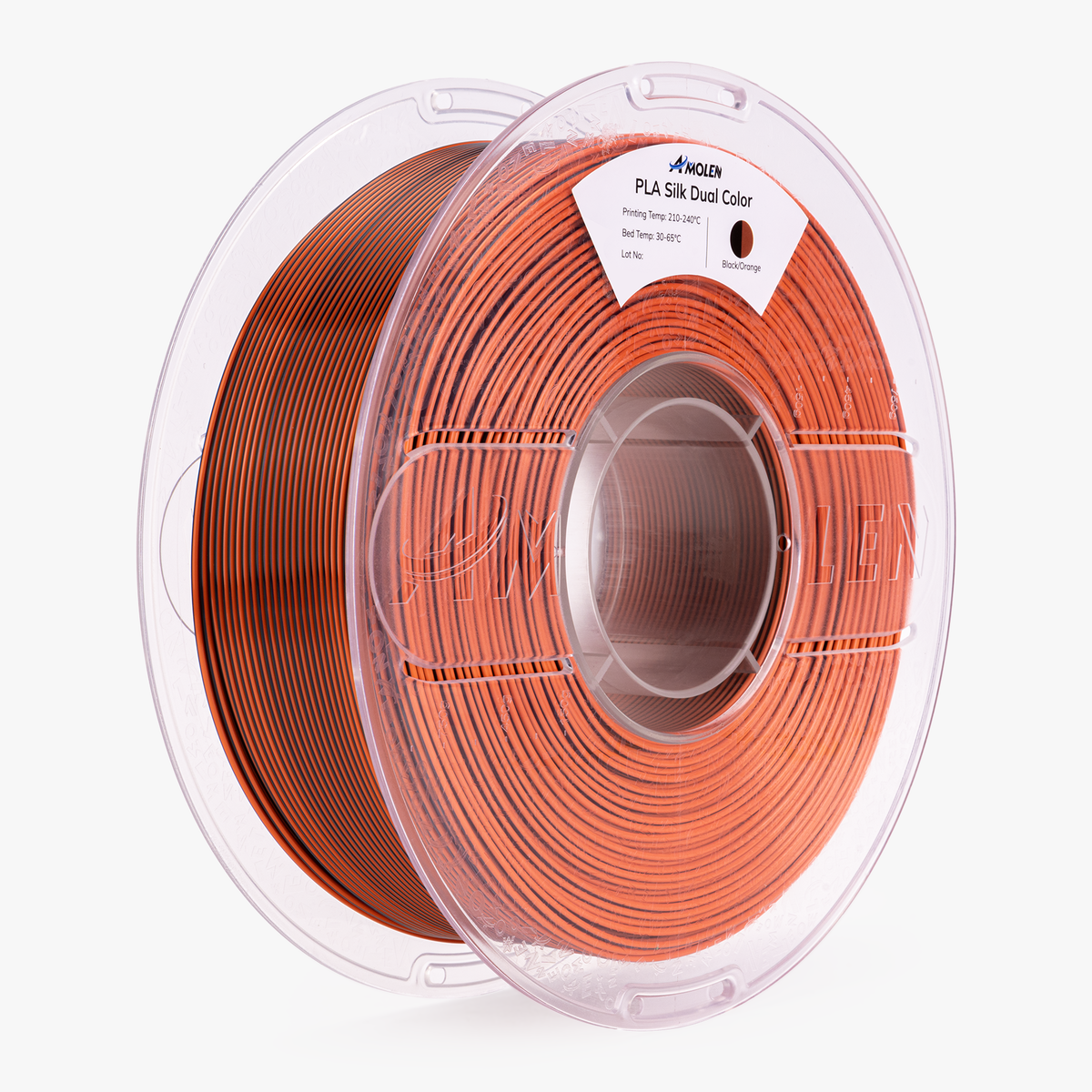 AMOLEN Dual-Color Silk PLA Filament, 1.75mm, 1kg