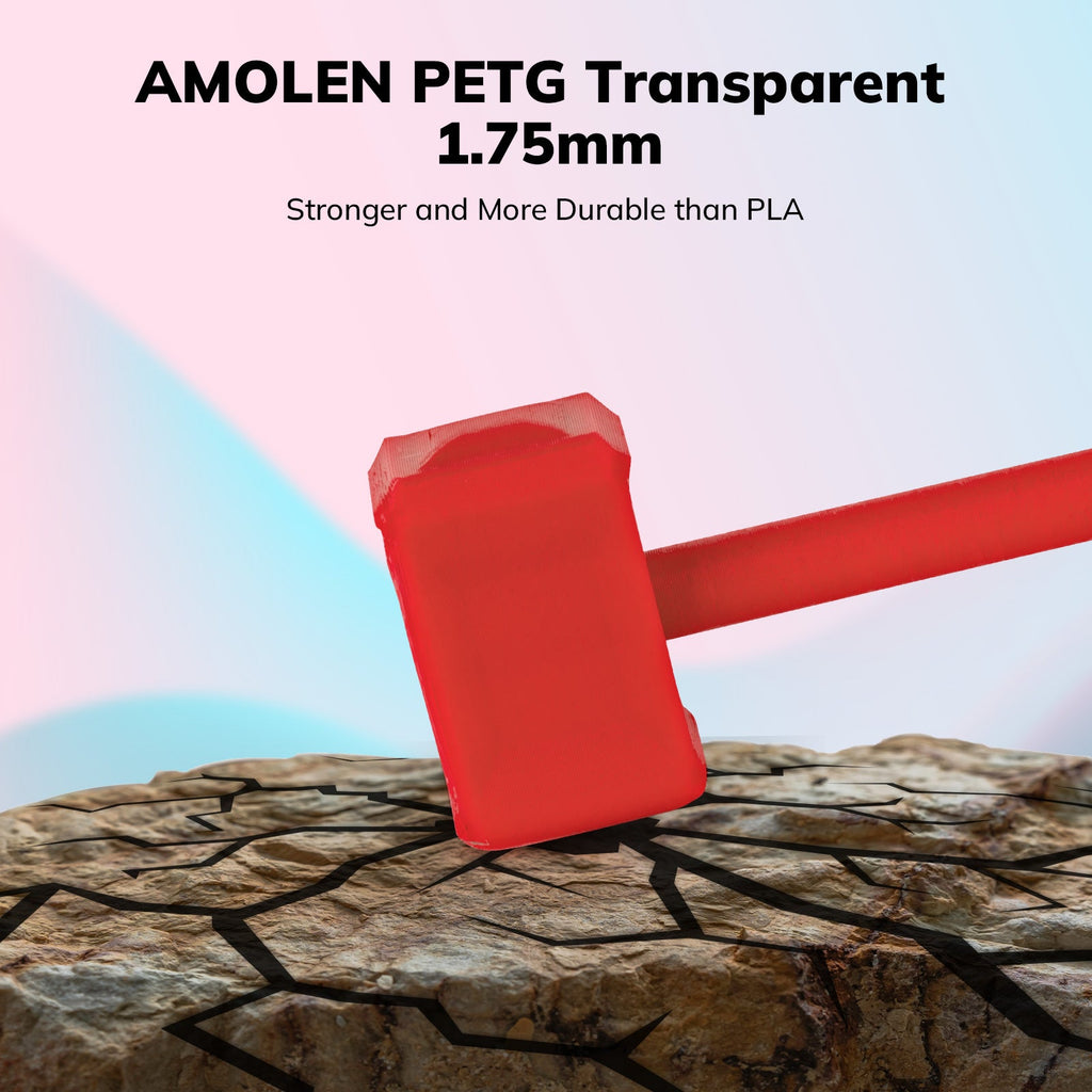 AMOLEN PETG Filament, 1.75mm, 1kg