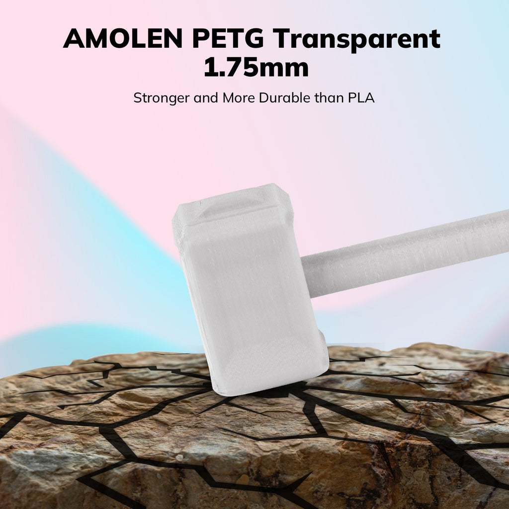 AMOLEN PETG Filament, 1.75mm, 1kg