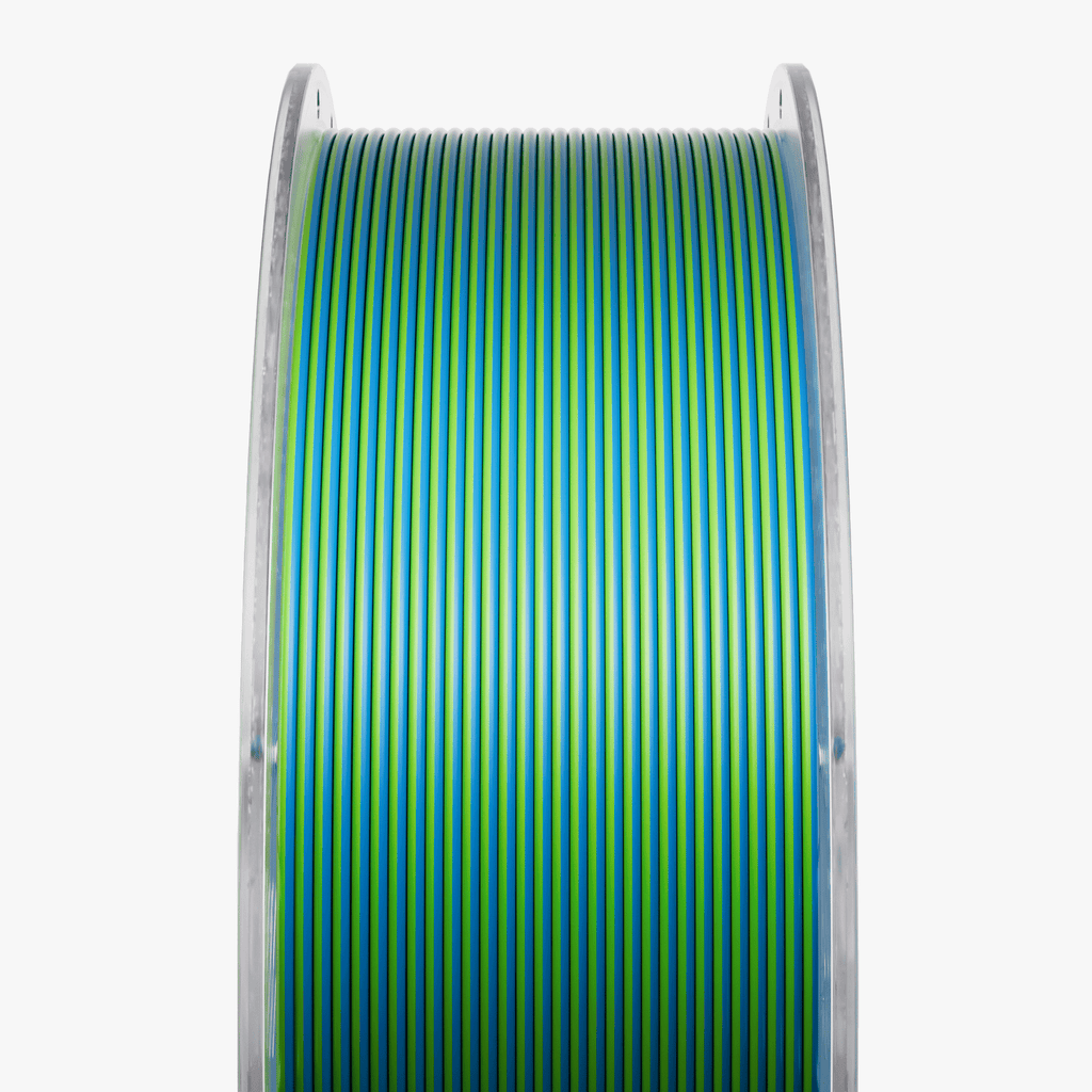 AMOLEN Dual-Color Silk PLA Filament, 1.75mm, 1kg