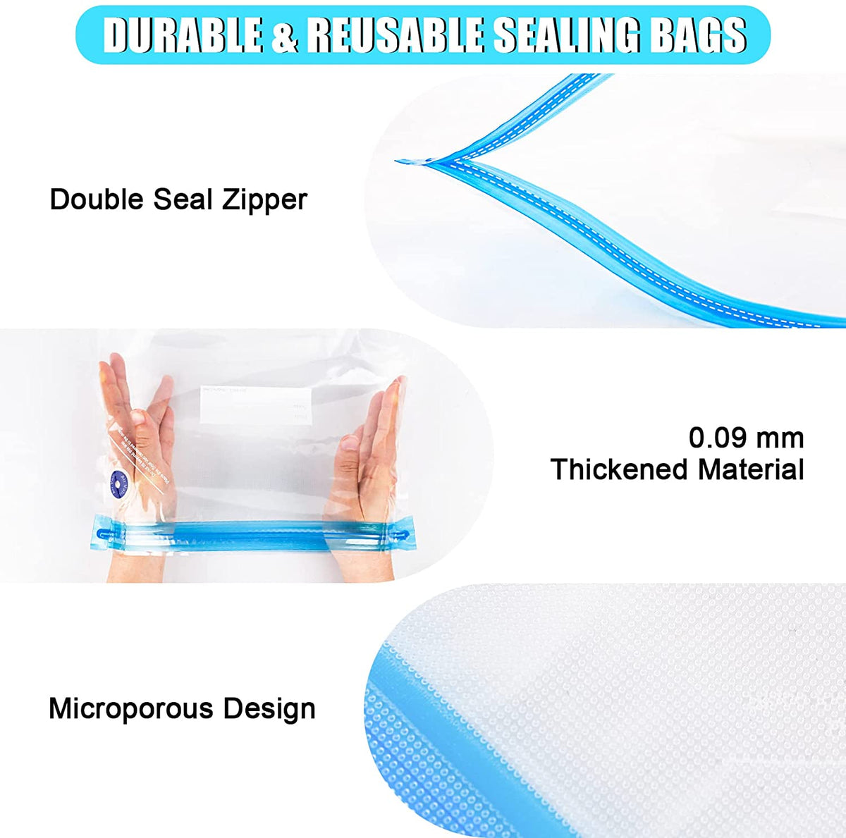Vacuum Filament Storage Kit - 16 Bags + Automatic Pump