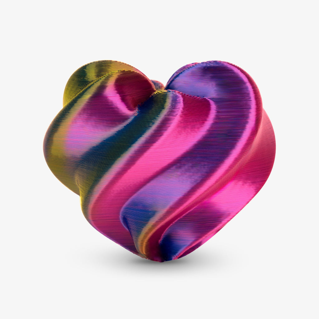 AMOLEN Triple-Color Silk PLA Filament, 1.75mm, 1kg
