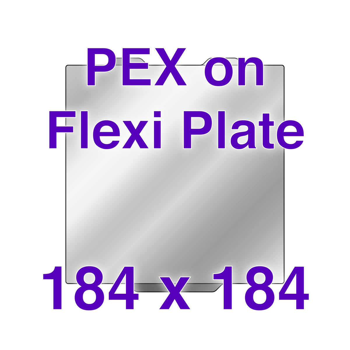 Wham Bam PEX Build Plate for Bambu Lab A1 mini, 184mm